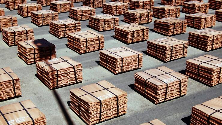 Der Eindruck täuscht. Die Lager­bestände sind bei Kupfer auf dem tiefsten Stand seit 25 Jahren.