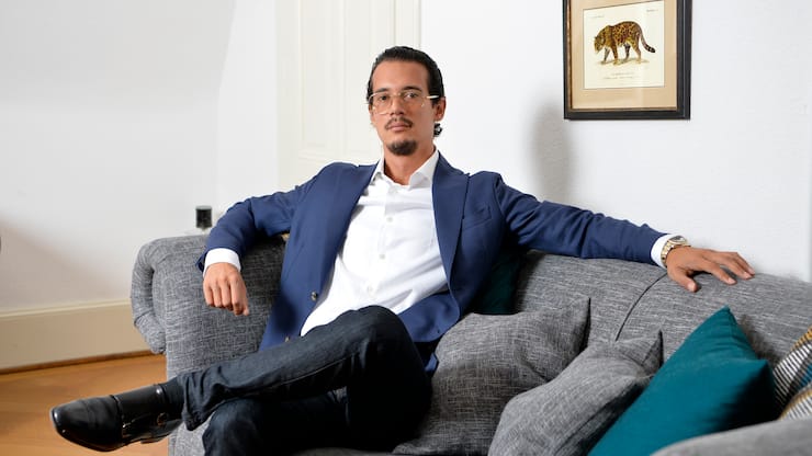 Territet, le 24 aoÃ»t 2017. Adrien Treccani, dirigeant de la sociÃ©tÃ© veveysanne Metaco SA, ici Ã  son domicile. 24HEURES/Chantal Dervey