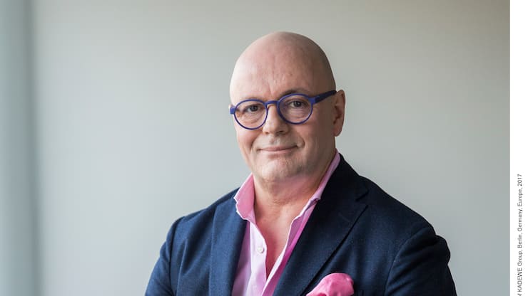 Portrait Andre Maeder, CEO KADEWE Group, Berlin, Deutschland, Europa, 2017 Engl.: Portrait Andre Maeder, CEO of KADEWE Group, Berlin, Germany, Europe, 2017