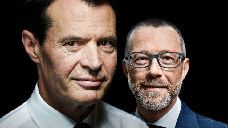 Raiffeisen VR-Präsident Guy Lachappelle und CEO Heinz Huber