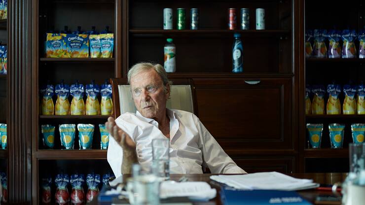 Hans-Peter Wild, Besitzer von Capri-Sun