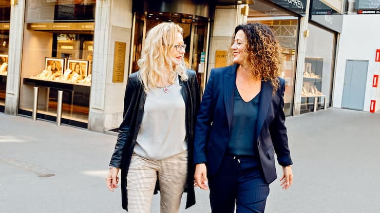 Christine Stucki und Doris Mancari Juwelier Kurz