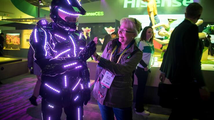 CES Consumer Electronic Show in Las Vegas