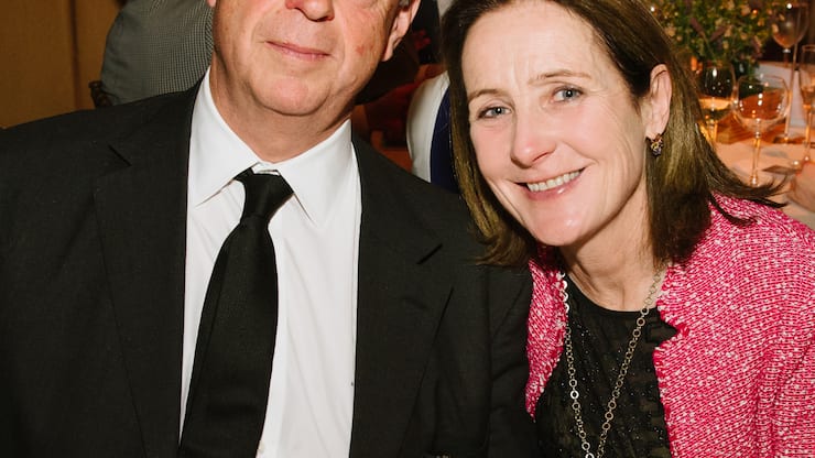 Andre Hoffmann, Praesident Fondation Hoffmann mit Ehefrau