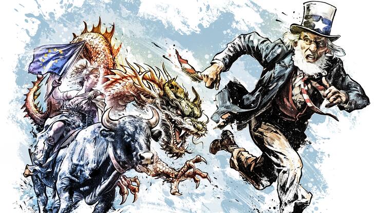 Angefeuert von der Rally der KI-Aktien und den hohen Wachstumsraten, preschten die ­US-Börsen voran. Doch nun lässt die Dynamik in den USA nach. Europa und China konnten zuletzt positiv überraschen. Ihnen werden für die Aufholjagd gute Chancen zugetraut.