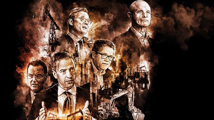 Illustration Rohstoff-Giganten (Bilanz-Titelgeschichte 05/22)