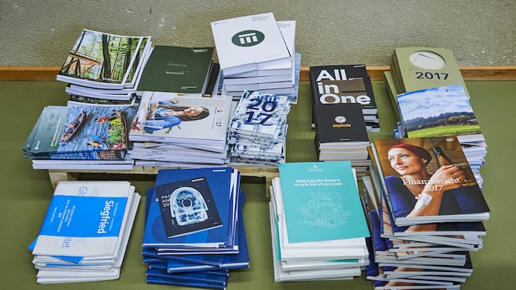 Die besten zwölf Geschäftsberichte der Schweiz 2018