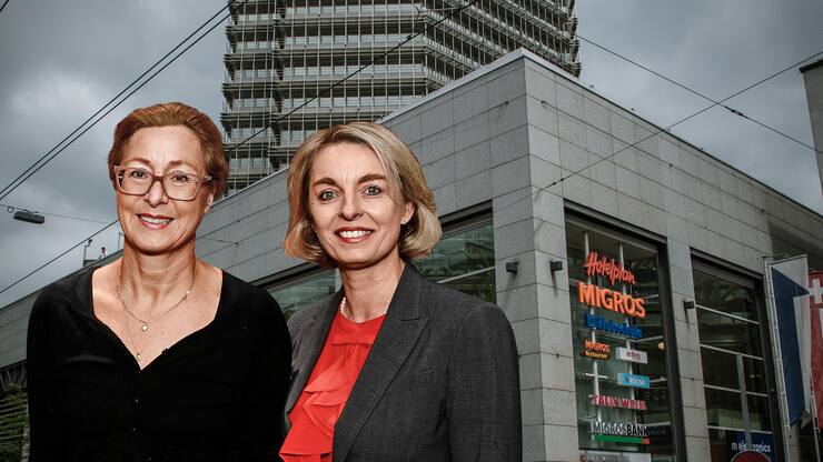 Jeannine Pilloud und Ursula Nold