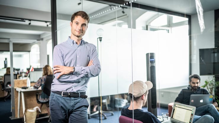 Johannes Reck ist GeschÃ¤ftsfÃ¼hrer bei GetYourGuide, einer Online-Reiseplattform. Aufnahmen am 19.06.2019 in Berlin. 