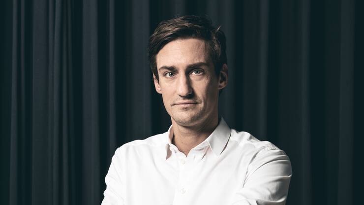 Guillaume Pousaz, Gruender und CEO von Checkout.com fotografiert am Mittwoch, 27. November 2019 im Westhive in Zuerich.Photo: Michael Buholzer