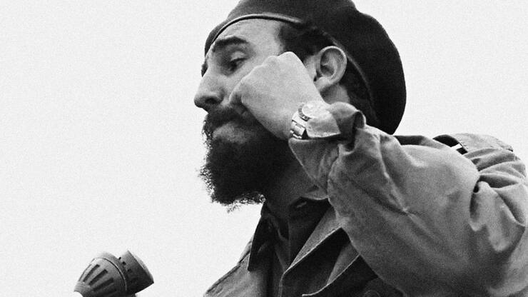 Fidel Castro mit Rolex