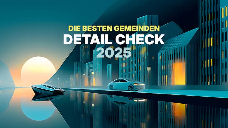Gemeinderanking – Die besten Gemeinden der Kantone 2025