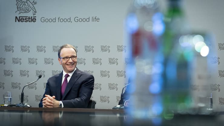 Nestle's CEO Ulf Mark Schneider
