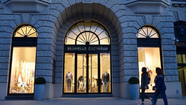 Brunello Cucinelli, Kurfuerstendamm, Charlottenburg, Berlin, Deutschland