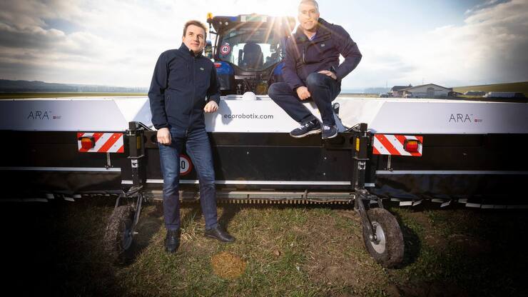 Aurélien Demaurex (rechts) und Steve Tanner