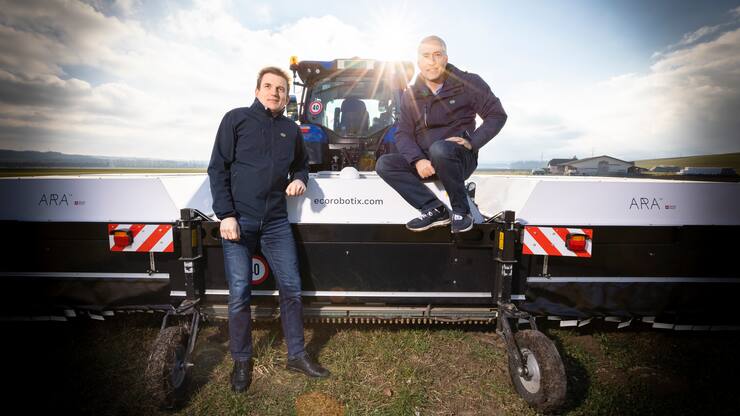 Aurélien Demaurex (rechts) und Steve Tanner