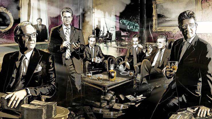 TopShots Banker Ranking Urs Rohner Alfred Gantner Zeno Staub Martin Scholl Boris Collardi Sergio Ermotti Patrick Odier