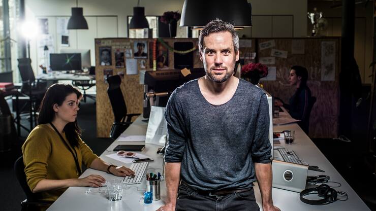 09.04.18; Zuerich; Portrait Livio Dainese; Portrit von Livio Dainese, der Kreativchef und Co-CEO von Wirz. Â© Valeriano Di Domenico