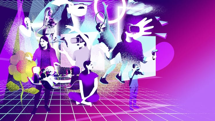 Illustration Metaverse (Bilanz 03/22)