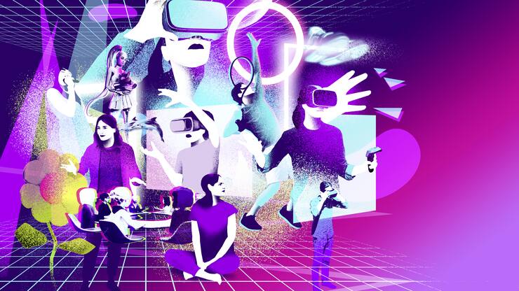 Illustration Metaverse (Bilanz 03/22)