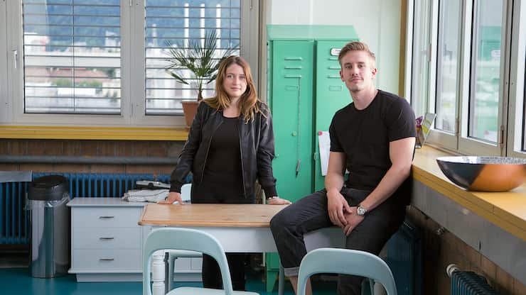 Simon Bachmann CEO & Co-founder Séverine Chardonnens Co-Founder & CCO Idun Technologie