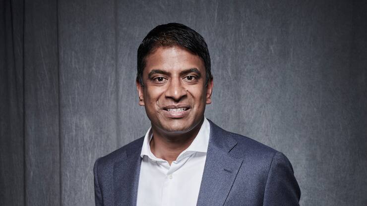 Portrait von Novartis-Chef Vas Narasimhan