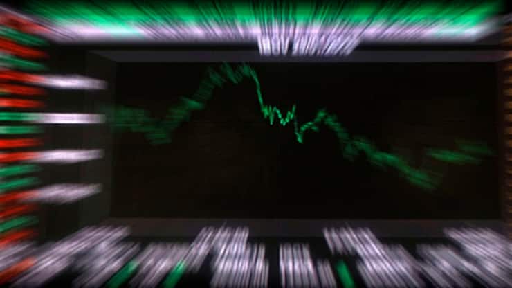 The shares of Brazil's multinational mining company Vale are seen on a screen at Sao Paulo's Stock Exchange (Bovespa) headquarters in downtown Sao Paulo, Brazil, on January 29, 2019. - Brazilian mining giant Vale lost more than $18 billion of its value Monday in a dramatic share plunge on the Sao Paulo stock exchange as investors reacted to the collapse of one of its dams that killed scores and left hundreds missing. (Photo by Cris Faga/NurPhoto via Getty Images)