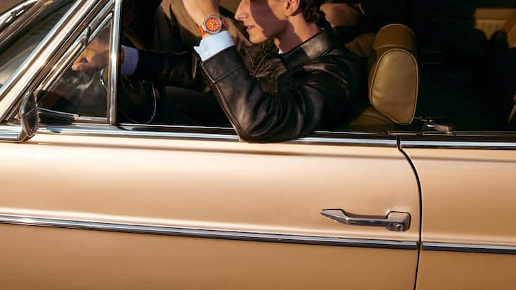 Louis Vuitton Taucheruhr Werbemittel