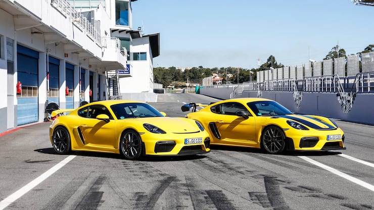Fahrveranstaltung des neuen Porsche 718 Cayman GT4 RS in Estoril (Photo by Hoch Zwei / Juergen Tap)