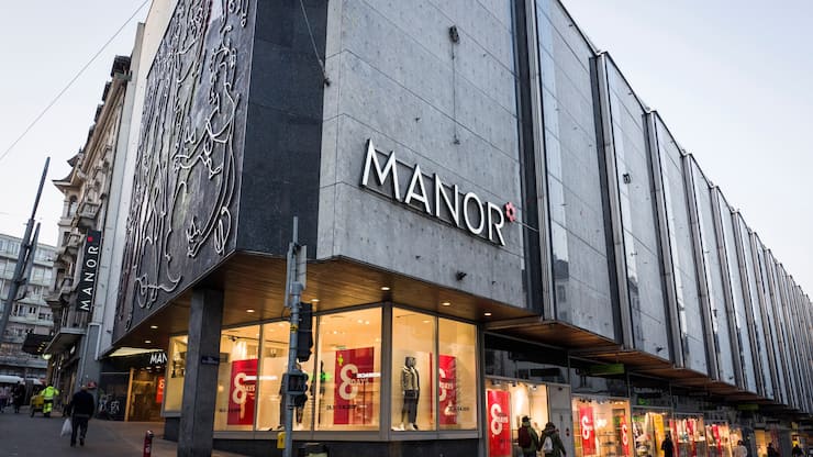 Die Manor-Filiale in Genf.