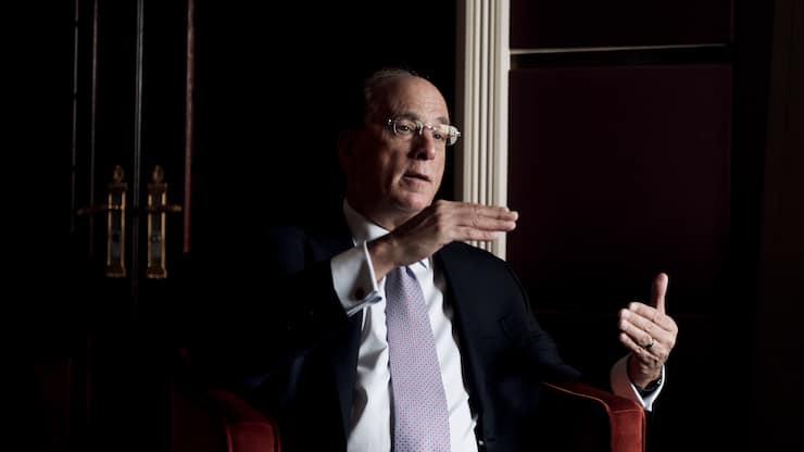 Laurence Lary Fink, Chef des weltgrössten Vermögensverwalters Blackrock, fotografiert im Dolder Grand. (Bild: Annick Ramp / NZZ)