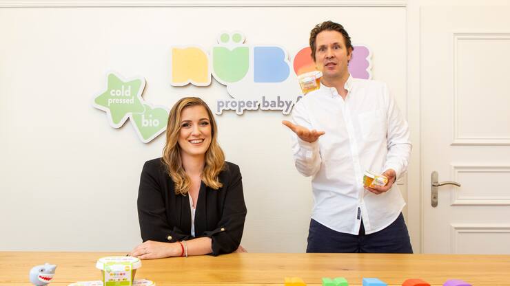 Nathalie Albin-Jacobs, Tochter von Klaus Jacobs, und ihr Mann, Snowboardlegende Michael Albin, Co-Gründer von Nübee.