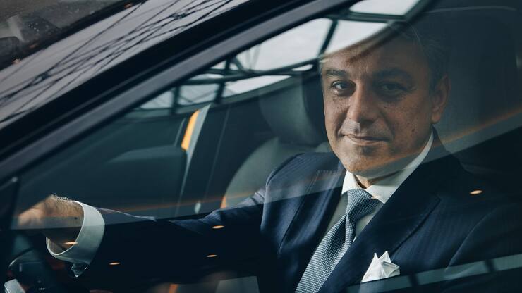 Portrait of Luca de Meo (Renault CEO) at Renault headquarters 28/08/2020 ©Julien FAURE/Leextra via  