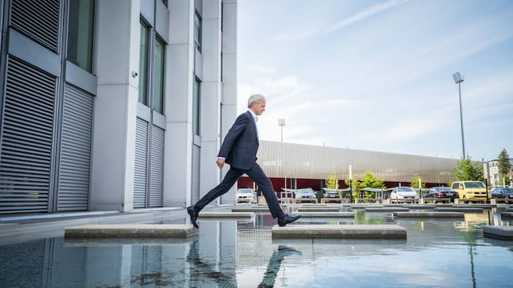 Sulzer Ceo Gregoire Poux-Guillaume im Headquarters.Winterthur (ZH)