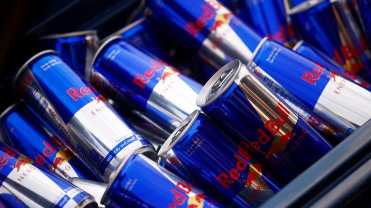MONTREAL, QUEBEC - JUNE 18: Red Bull drink cans are pictured during the F1 Grand Prix of Canada at Circuit Gilles Villeneuve on June 18, 2023 in Montreal, Quebec. (Photo by Jared C. Tilton/Getty Images)