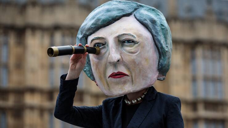 LONDON, ENGLAND - JANUARY 15: A demonstration 