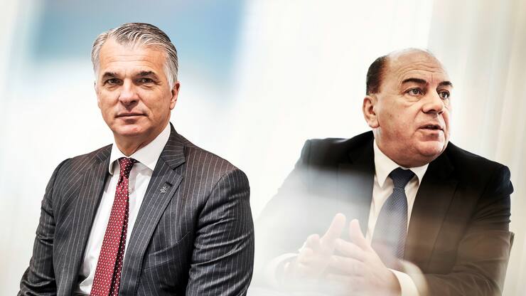 Axel Weber und Sergio Ermotti