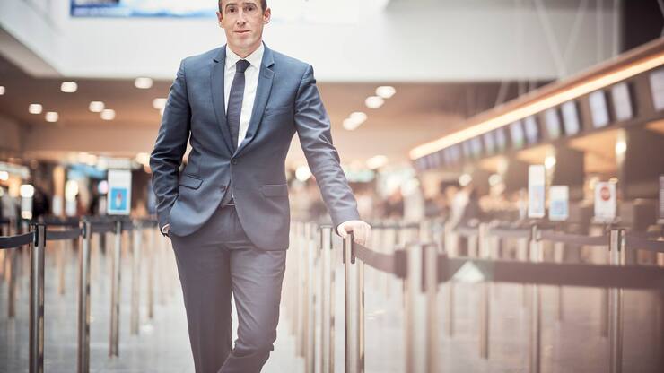 Flughafen-Chef Stephan Widrig
