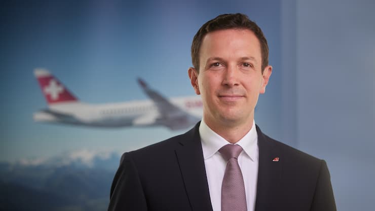 Jens Fehlinger, neuer CEO der Fluggesellschaft Swiss.