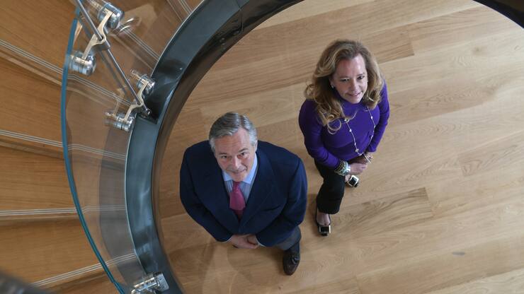 Karl-Friedrich und Caroline Scheufele 