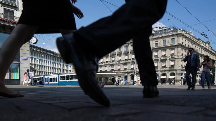 Banker Paradeplatz Zuerich
