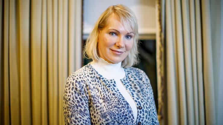 Russian-Swiss businesswoman, Margarita Louis-Dreyfus is photographed at the Milestone Hotel in London on December 5, 2018.