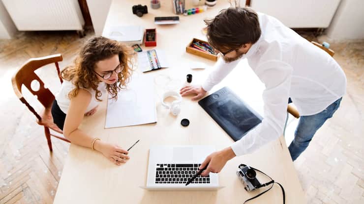 Home Office Work Arbeitsplatz Buero