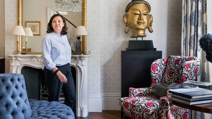 Logitech-Präsidentin Wendy Becker in London. 