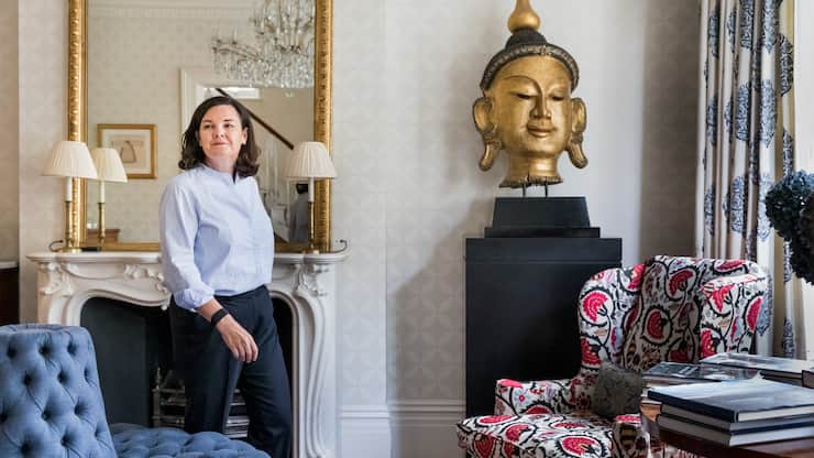 Logitech-Präsidentin Wendy Becker in London.