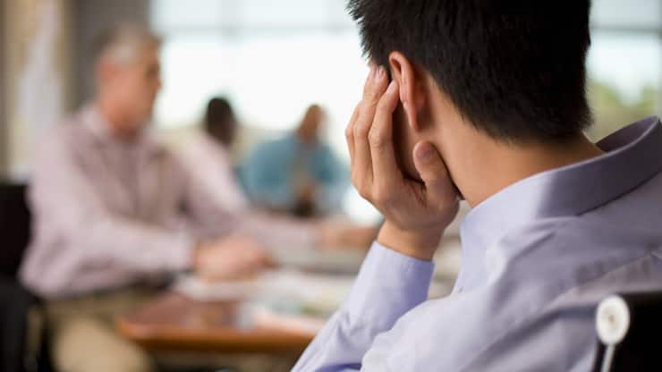 Businessman in Meeting