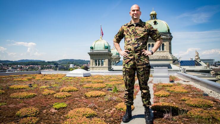 Interview mit dem Chef der Armee, Thomas Sussli. 
