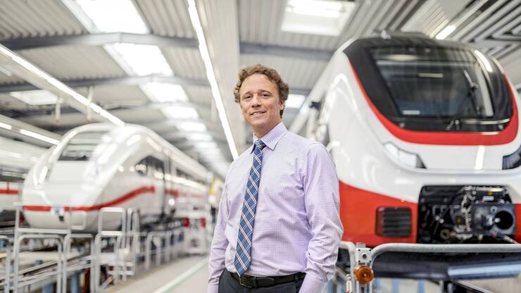Danny Di Perna is currently the President of Bombardier Transportation, photographer Pepe Lange