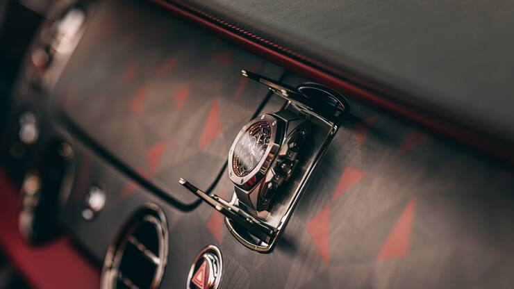 Royal Oak Concept von Audemars Piguet im Rolls Royce «La Rose Noire»:  Zwei Mal Einmaligkeit.