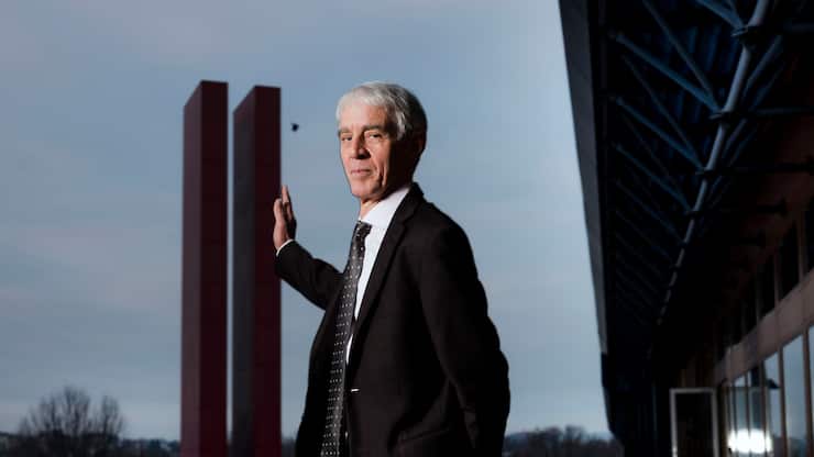 Lausanne, décembre 2017. Portrait de Martin Vetterli, directeur de lEPFL pour la série «changement de vie». © Olivier Vogelsang
